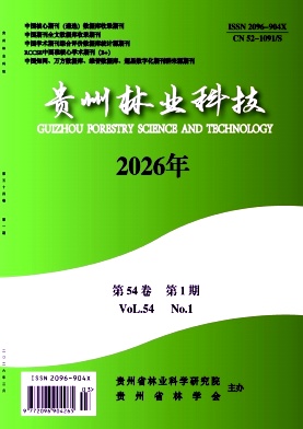 贵州林业科技期刊封面