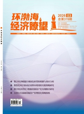 环渤海经济瞭望期刊封面