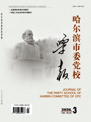 哈尔滨市委党校学报期刊封面