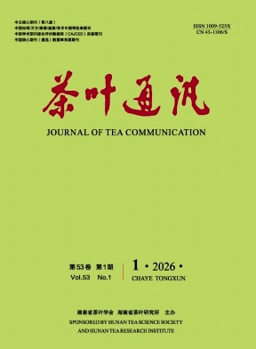 茶叶通讯期刊封面