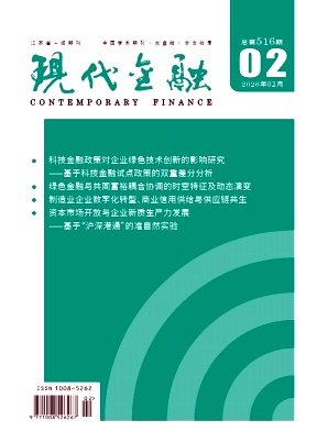 现代金融期刊封面
