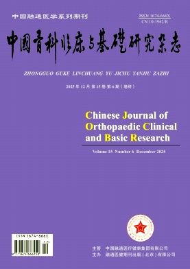 中国骨科临床与基础研究杂志期刊封面