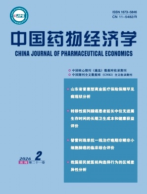中国药物经济学期刊封面