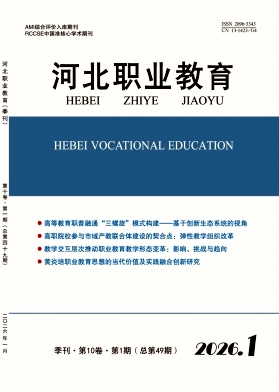河北职业教育期刊封面