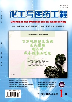 化工与医药工程期刊封面