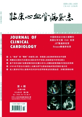 临床心血管病杂志期刊封面