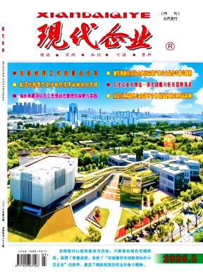 现代企业期刊封面