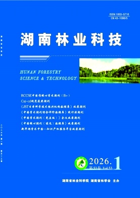 湖南林业科技期刊封面