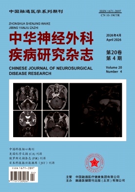中华神经外科疾病研究杂志期刊封面