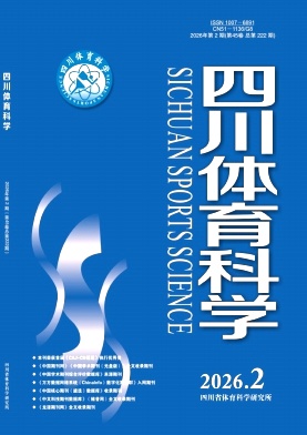 四川体育科学期刊封面