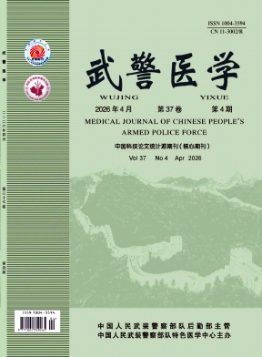 武警医学期刊封面