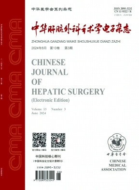 中华肝脏外科手术学电子杂志期刊封面