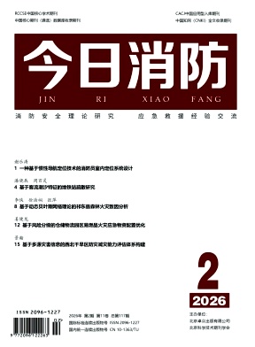 今日消防期刊封面