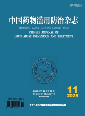 中国药物滥用防治杂志期刊封面