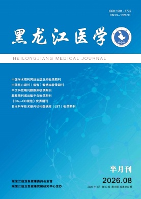 黑龙江医学期刊封面