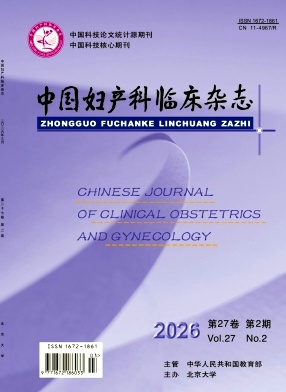 中国妇产科临床杂志期刊封面