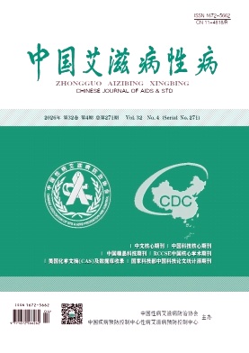 中国艾滋病性病期刊封面
