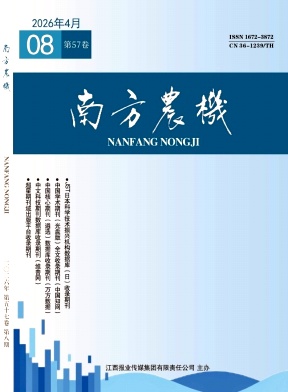 南方农机期刊封面