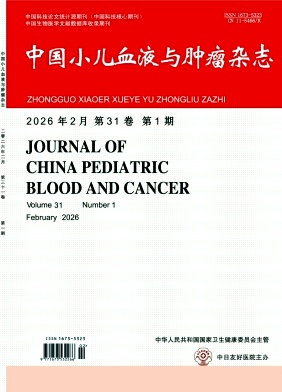 中国小儿血液与肿瘤杂志期刊封面
