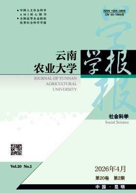 云南农业大学学报(社会科学)期刊封面