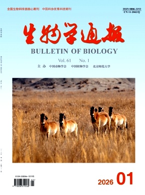生物学通报期刊封面