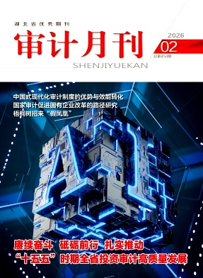 审计月刊期刊封面