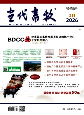 当代畜牧期刊封面