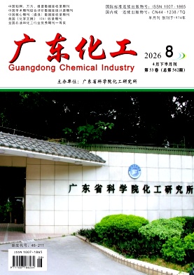广东化工期刊封面