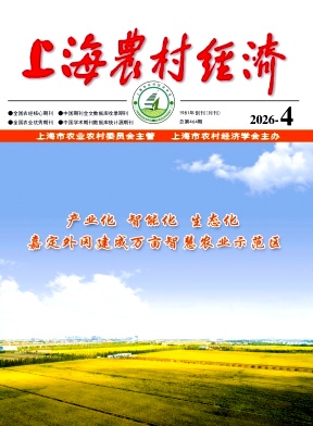 上海农村经济期刊封面
