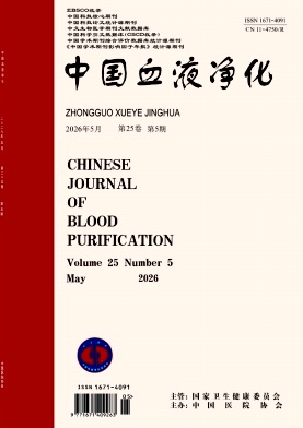 中国血液净化期刊封面
