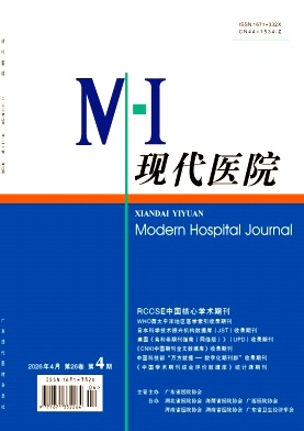 现代医院期刊封面