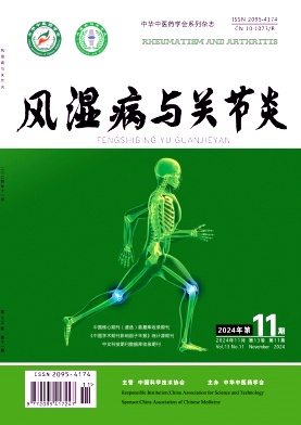 风湿病与关节炎期刊封面