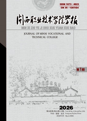 闽西职业技术学院学报期刊封面