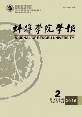 蚌埠学院学报期刊封面