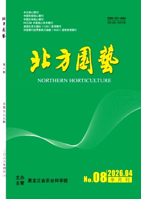 北方园艺期刊封面