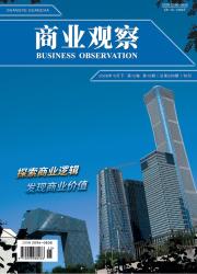 商业观察期刊封面