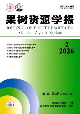 果树资源学报期刊封面