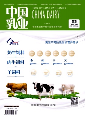 中国乳业期刊封面