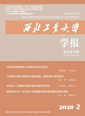 西北工业大学学报(社会科学版)期刊封面