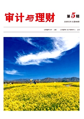 审计与理财期刊封面