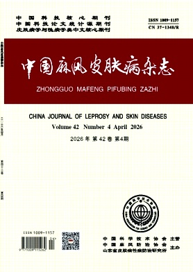 中国麻风皮肤病杂志期刊封面