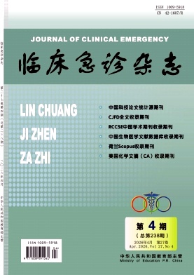 临床急诊杂志期刊封面