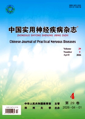 中国实用神经疾病杂志期刊封面