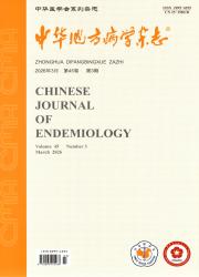 中华地方病学杂志期刊封面