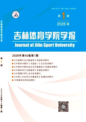 吉林体育学院学报期刊封面