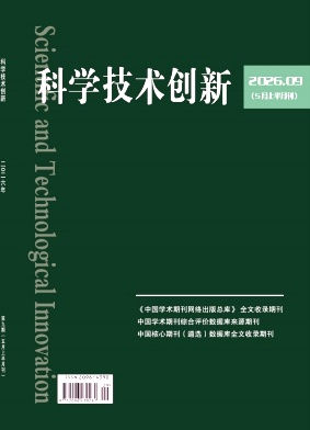 科学技术创新期刊封面