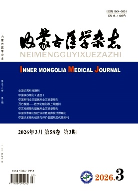内蒙古医学杂志期刊封面