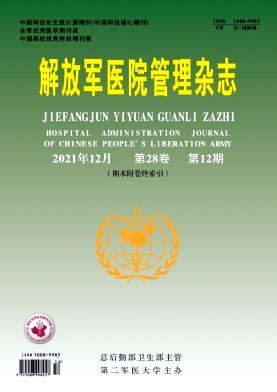 解放军医院管理杂志期刊封面