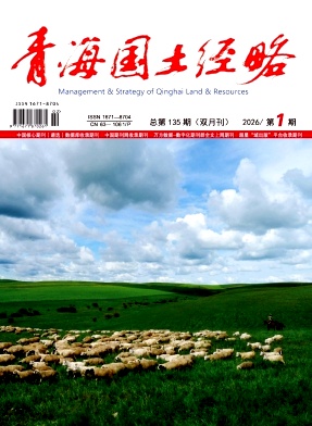 青海国土经略期刊封面