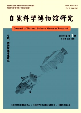 自然科学博物馆研究期刊封面